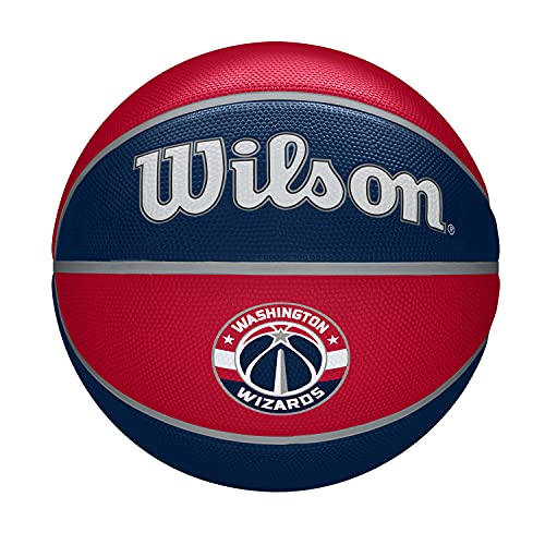 WILSON NBA Team Tribute Basketball - Size 7 - 29.5", Washington Wizards