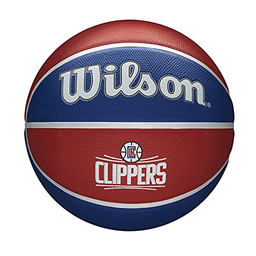 WILSON NBA Team Tribute Basketball - Size 7 - 29.5", Los Angeles Clippers