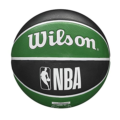 WILSON NBA Team Tribute Basketball - Size 7 - 29.5", Boston Celtics