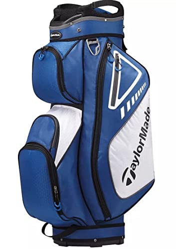 TaylorMade Select ST Cart Bag, Blue/White