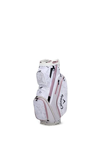 Callaway Golf ORG 14 Cart Bag (White Tropical/Rose/Silver)