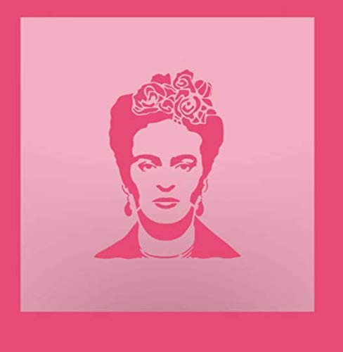 Frida Kahlo Stencil- Mexican Artist Stencil - Custom Stencil - Wall Decor Stencil