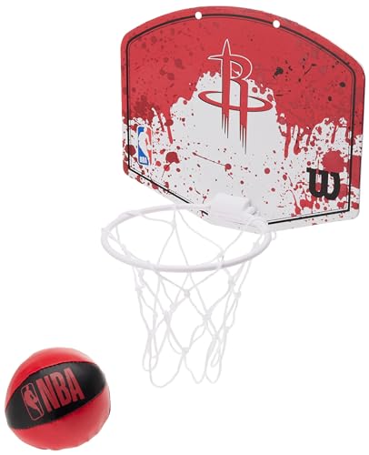 WILSON NBA Team Mini Basketball Hoop - Houston Rockets