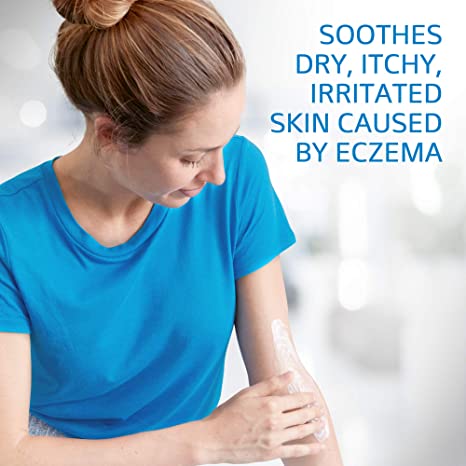 CETAPHIL RESTORADERM Itch Control Moisturizing Lotion , Soothes Dry, Irritated, Eczema Prone Skin - 10oz