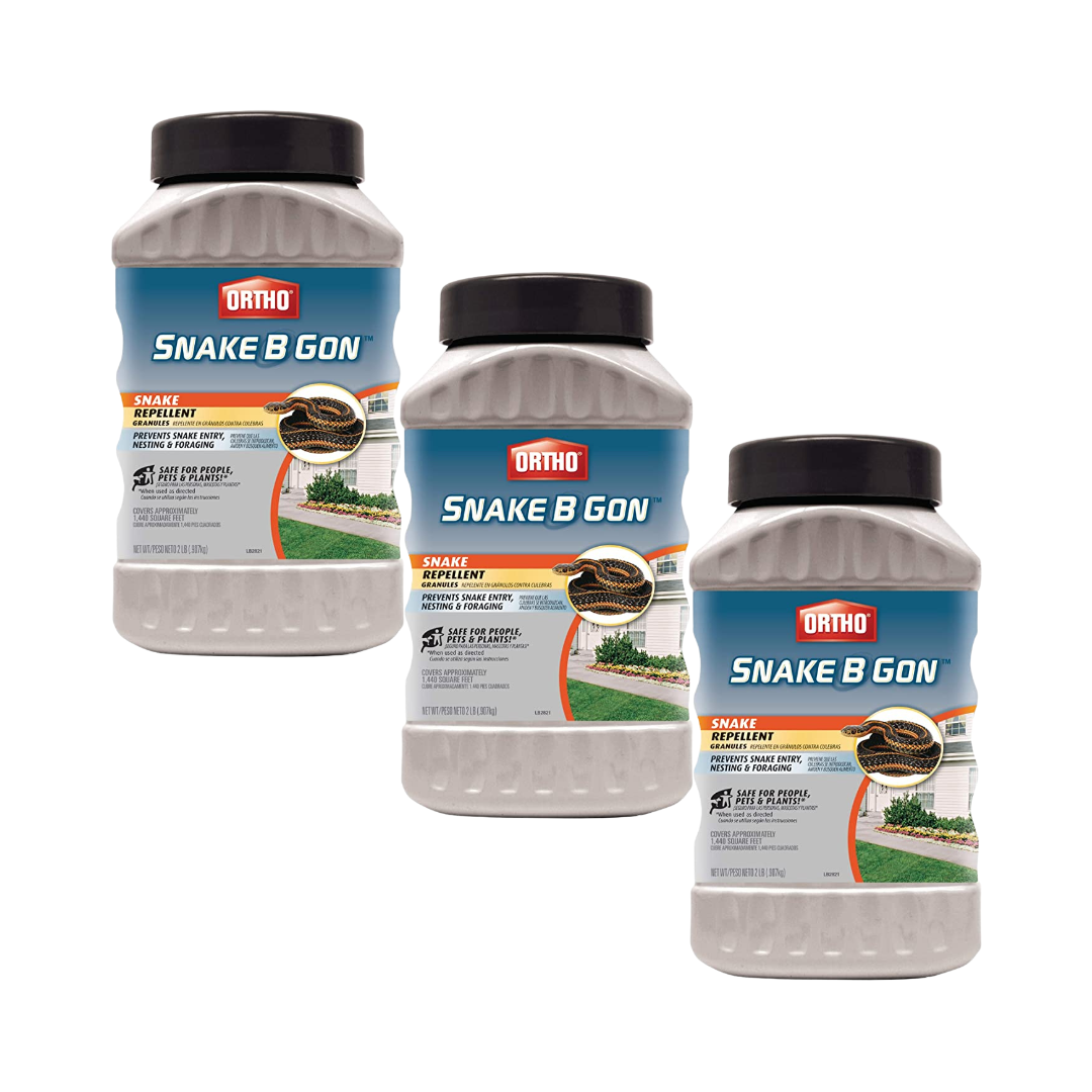 Ortho Snake B Gon Snake Repellent Granules, 2 Lbs. - Prevent Snake Entry, Nesting & Foraging