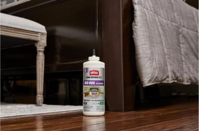 Ortho Home Defense Max Bed Bug & Flea Killer Powder, 12 Oz. - Kills Bed Bugs Where They Hide