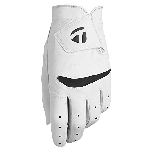 TaylorMade 2021 Stratus Soft Glove, Left Hand, Small , White