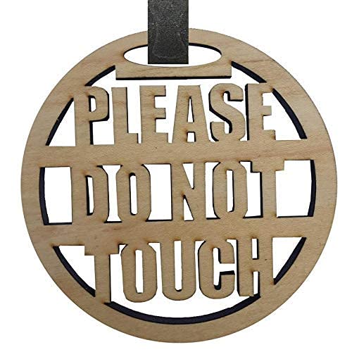 Please Do Not Touch Car Seat Tag- Don't Touch Baby Sign- Car Seat Warning Tag