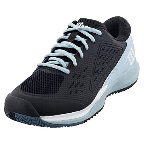 WILSON Rush Pro Ace Tennis Shoes Black/Sterling Blue/White 7 B (M)