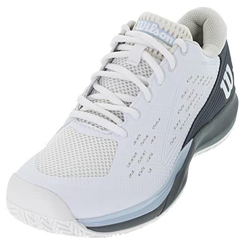 WILSON Rush Pro Ace Pickleball White/Stormy Weather/Baby Blue 11 B (M)