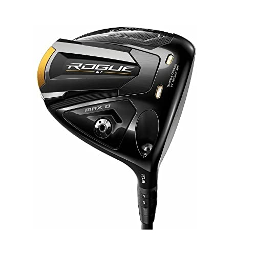 Callaway Golf 2022 Rogue ST Max Draw Driver (Left Hand, Cypher 50G Shaft, Regular Flex, 10.5 Degrees Loft), Silver