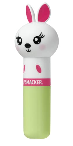 Lip Smacker Lippy Pal Bunny Rabbit Flavored Lip Balm Hoppy Carrot Cake | Clear Matte | For Kids, Men, Women | Stocking Stuffer | Christmas Gift