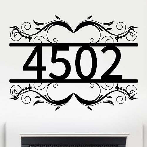 Personalized House Number Metal Sign | Metal Address Sign | Address Plaque | Home Number Sign | Custom Address Decor | House Warming Gift | Front Door Sign