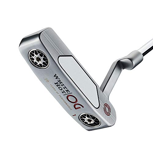 Odyssey Golf White Hot OG Putter (Left-Handed, One, Steel, 34")