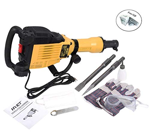 HD 3600Watt Electric Demolition Concrete Jack Hammer Breaker Case Only by eight24hours+ SPECIAL GIFT