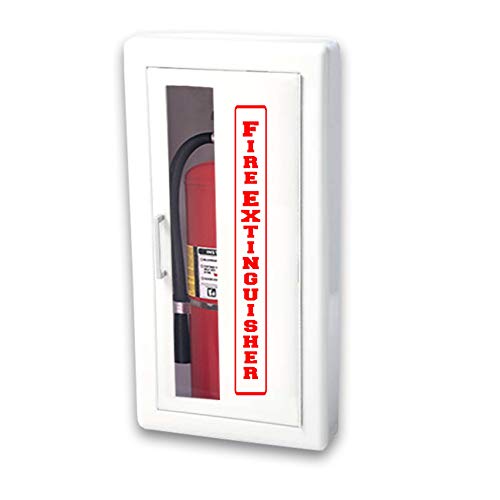 Fire Extinguisher Cabinet RED Vertical decal 2" x 19" Fire Code bulk pack of 10