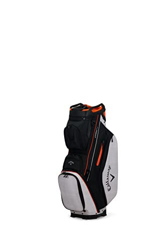 Callaway Golf ORG 14 Cart Bag (Black/Chrome Plaid/Orange)