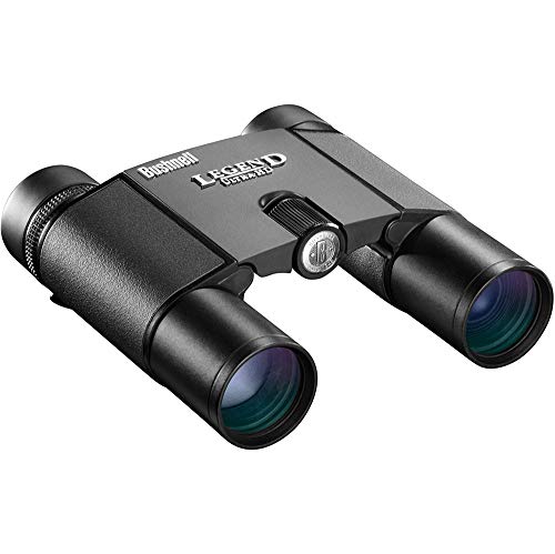 Bushnell Legend Ultra HD Compact Folding Roof Prism Binoculars, 10 x 25-mm, Black