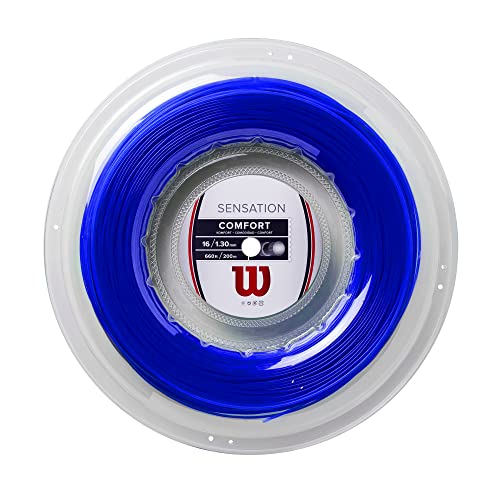 WILSON Sensation 16 Tennis String - Set, Blue