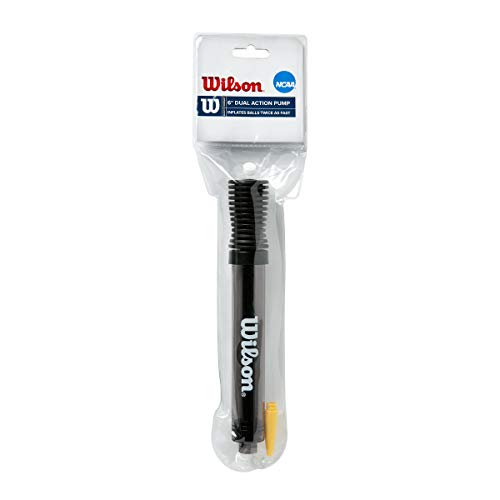 Wilson NCAA 6 Inch Dual Action Ball Pump - Color Varies