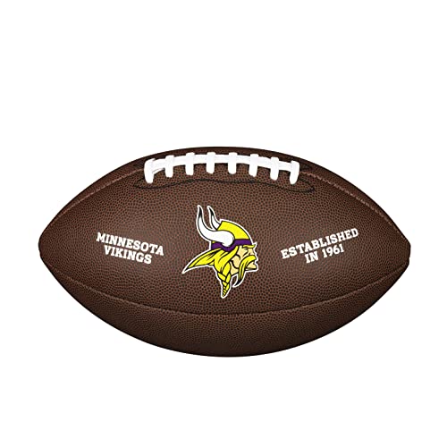 NFL Team Logo Composite Football, Official - Minnesota Vikings