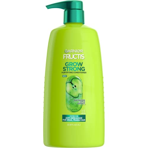 Garnier Fructis Grow Strong Conditioner, 33.8 Fl Oz, 1 Count (Packaging May Vary)