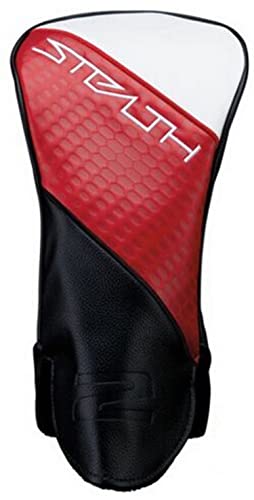 TaylorMade New Golf Stealth 2 Black/Red/White Driver Headcover