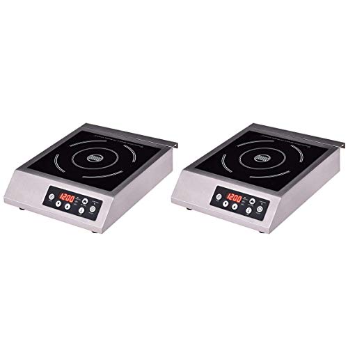 Costway Single Burner, Portable Counter Commercial Electric Induction Cooktop Cooker Countertop (2)