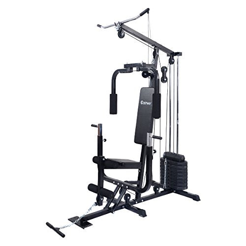 COSTWAY Home Gym Weight Training Exercise Workout Equipment Fitness Strength Machine