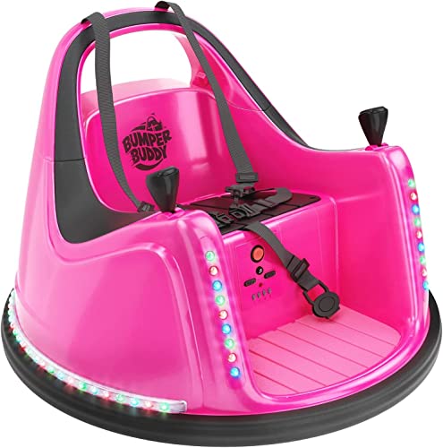 Electric Bumper Car for Kids & Toddlers, 12V 2-Speed, Ages 1, 2, 3, 4, 5 Year Old Girls