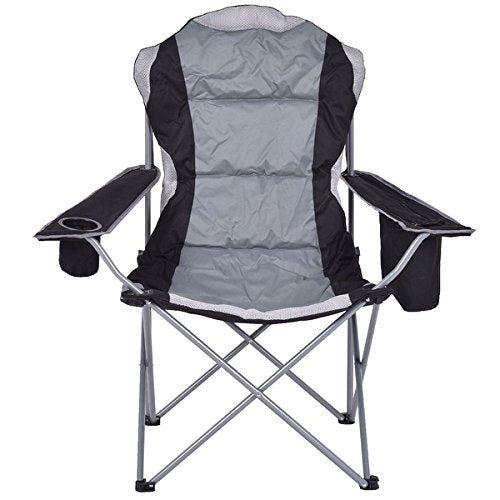 Costway Fishing Camping Chair Seat Cup Holder Beach Picnic Outdoor Portable Folding Bag