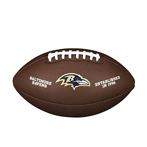 NFL Team Logo Composite Football, Official - Baltimore Ravens