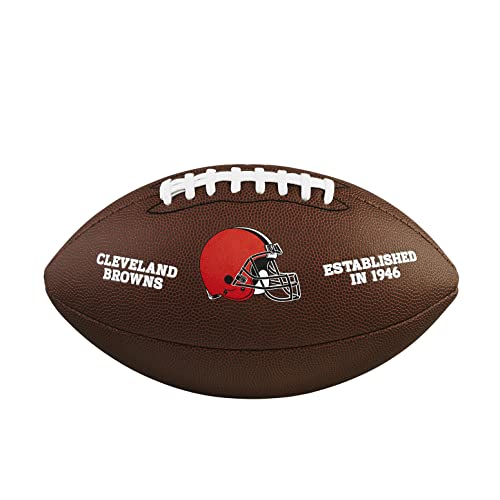 NFL Team Logo Composite Football, Official - Cleveland Browns