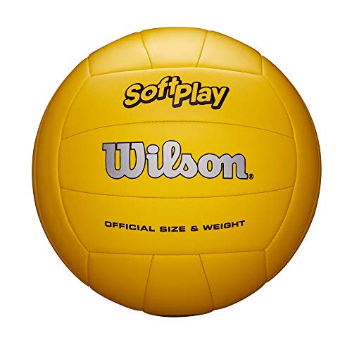 WILSON Outdoor Soft Play Volleyball (Yellow)