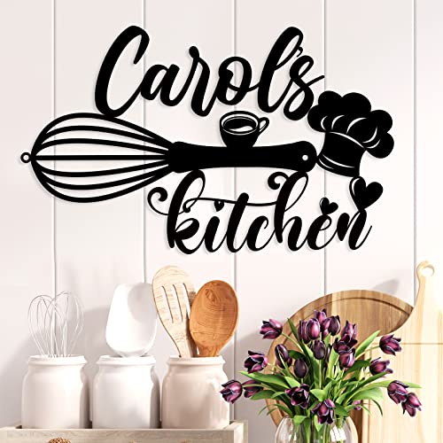 Personalized Kitchen Signs, Metal Kitchen Decor Sign, Mom's Kitchen, Gift for Grandma, Kitchen Wall Decor, Ppersonalized Kitchen Gifts, Mothers Day Gift, 16"-25"