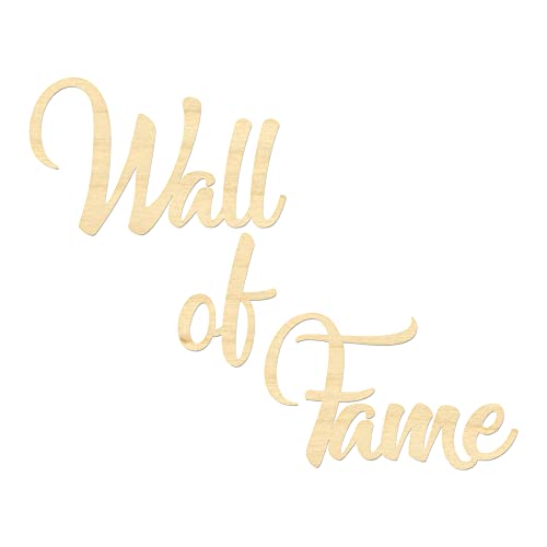 Wall Of Fame Sign-Wooden Wall Of Fame Laser Cut Wording