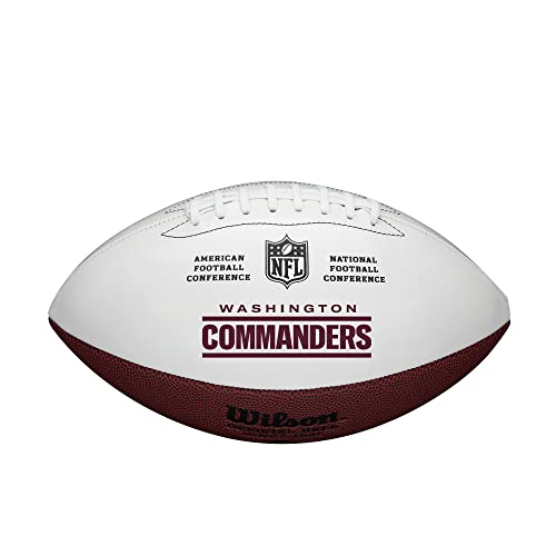 WILSON NFL Live Team Autograph Football-Washington