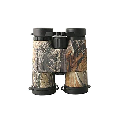 Bushnell Powerful 10x Magnification 42mm Small Compact Hunting Binoculars, Camo