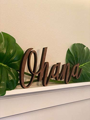 Ohana - Family Sign/Plaque - OHANA Means Family Sign - Hawaiian meaning Family Sign