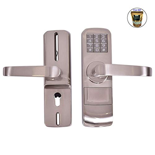 Digital Electronic Keyless Keypad Security Entry Door Lock Only by eight24hours + Special Gift