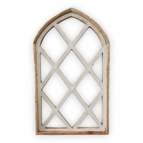 Farmhouse Wooden Wall Window Wood Window - Lattice Gardens