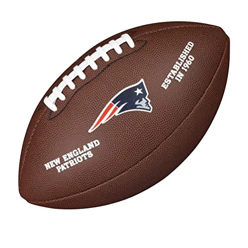 NFL Team Logo Composite Football, Official - New England Patriots