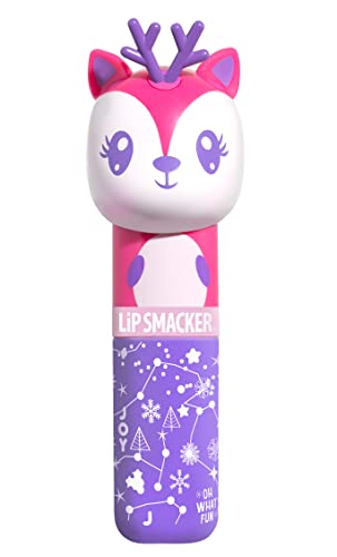 Lip Smacker Holiday Christmas Kids Lip Balm Lippy Pal Lip Balm Reindeer, Stocking Stuffer