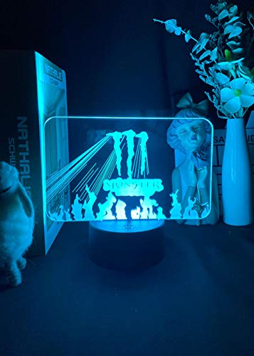 Magic& Claw Drink Natural Soda Water 3D Night Light Neon Signs for Room Personalized Gift Acrylic Desk Lamp,7colors Touch Control)