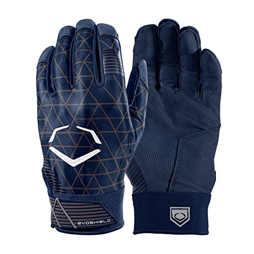 EvoShield EvoCharge Protective Batting Gloves - X-Large, Navy