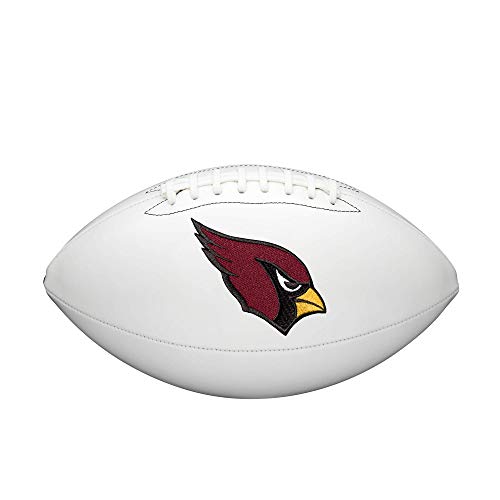 WILSON NFL Live Signature Autograph Football - Official Size, Arizona Cardinals