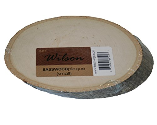 Wilson Basswood Round/Oval (Small (5" - 7" wide x 5/8" thick)