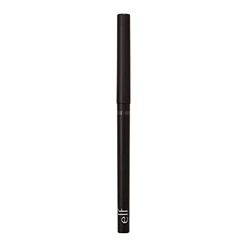 e.l.f., No Budge Retractable Eyeliner, Creamy, Ultra-Pigmented, Long Lasting, Enhances, Defines, Intensifies, Boldens, Grey, All-Day Wear, 0.006 Oz