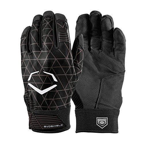 EvoShield EvoCharge Protective Batting Gloves - Youth Large, Black