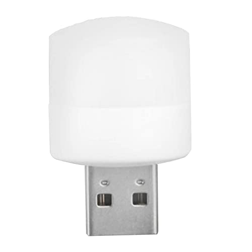 USB Night Light, 1.46In Portable Round USB Night Lights, Detachable Plug-in Mini LED Lamp Stick, Round Mini Night Lights for Bathroom,Car,Nursery and Kitchen